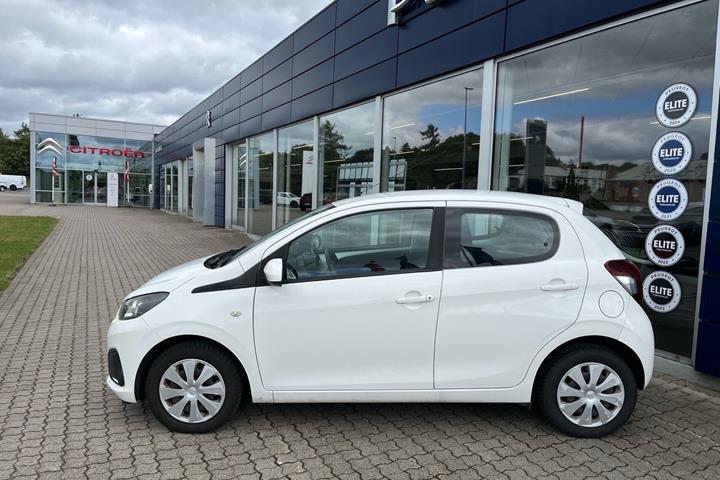 Hvid Peugeot 108 fra 2015