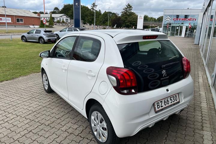 Hvid Peugeot 108 fra 2015