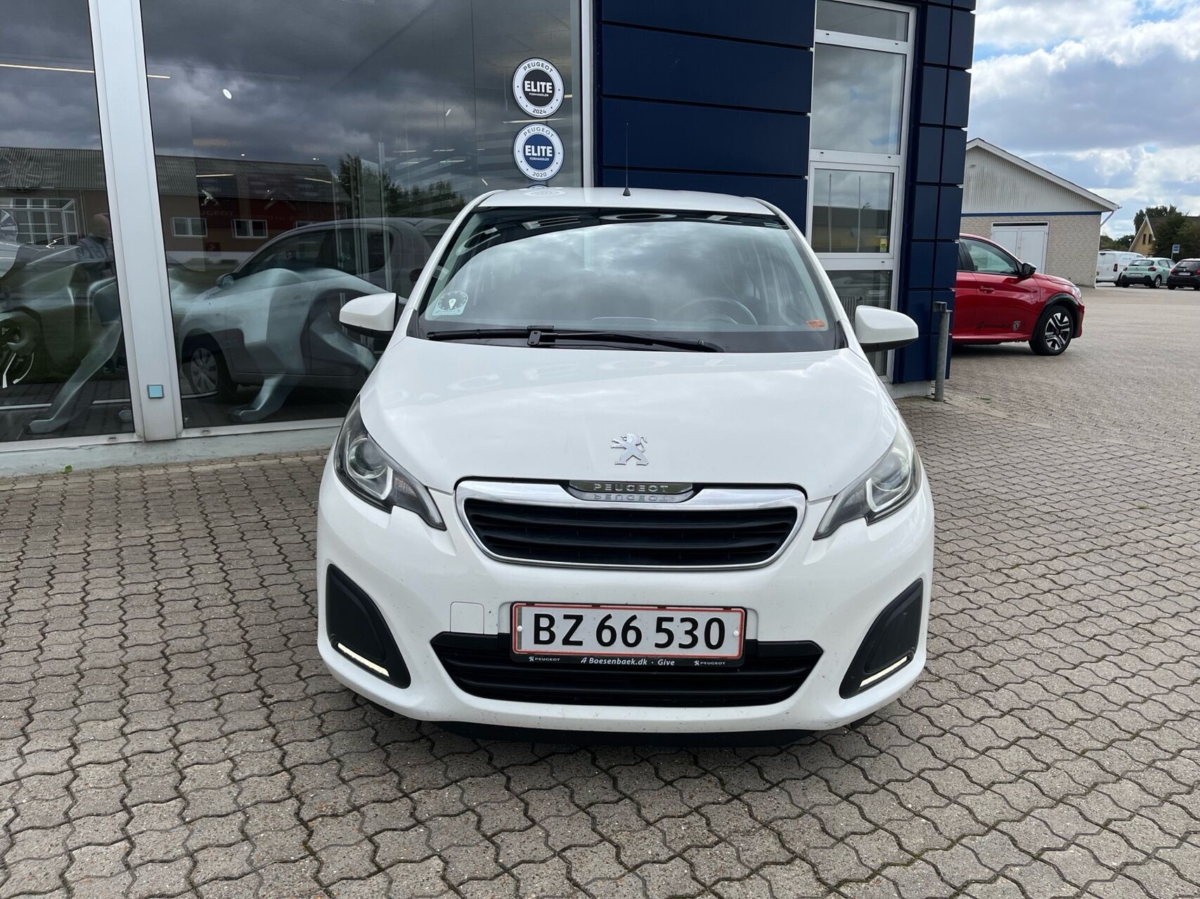 Hvid Peugeot 108 fra 2015