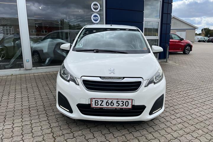 Hvid Peugeot 108 fra 2015