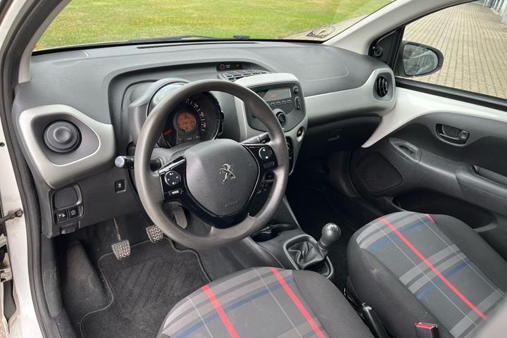 Hvid Peugeot 108 fra 2015