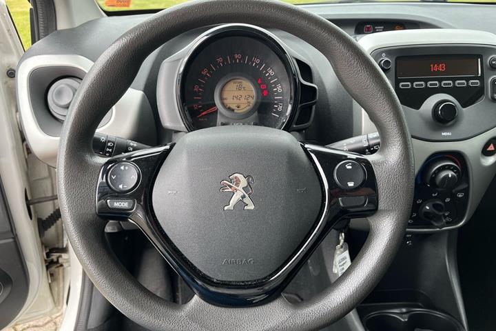 Hvid Peugeot 108 fra 2015