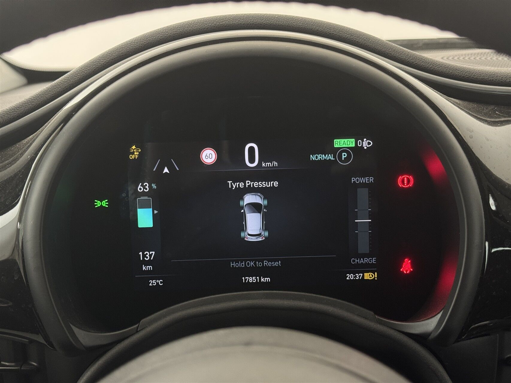 Sort Fiat 500e fra 2023