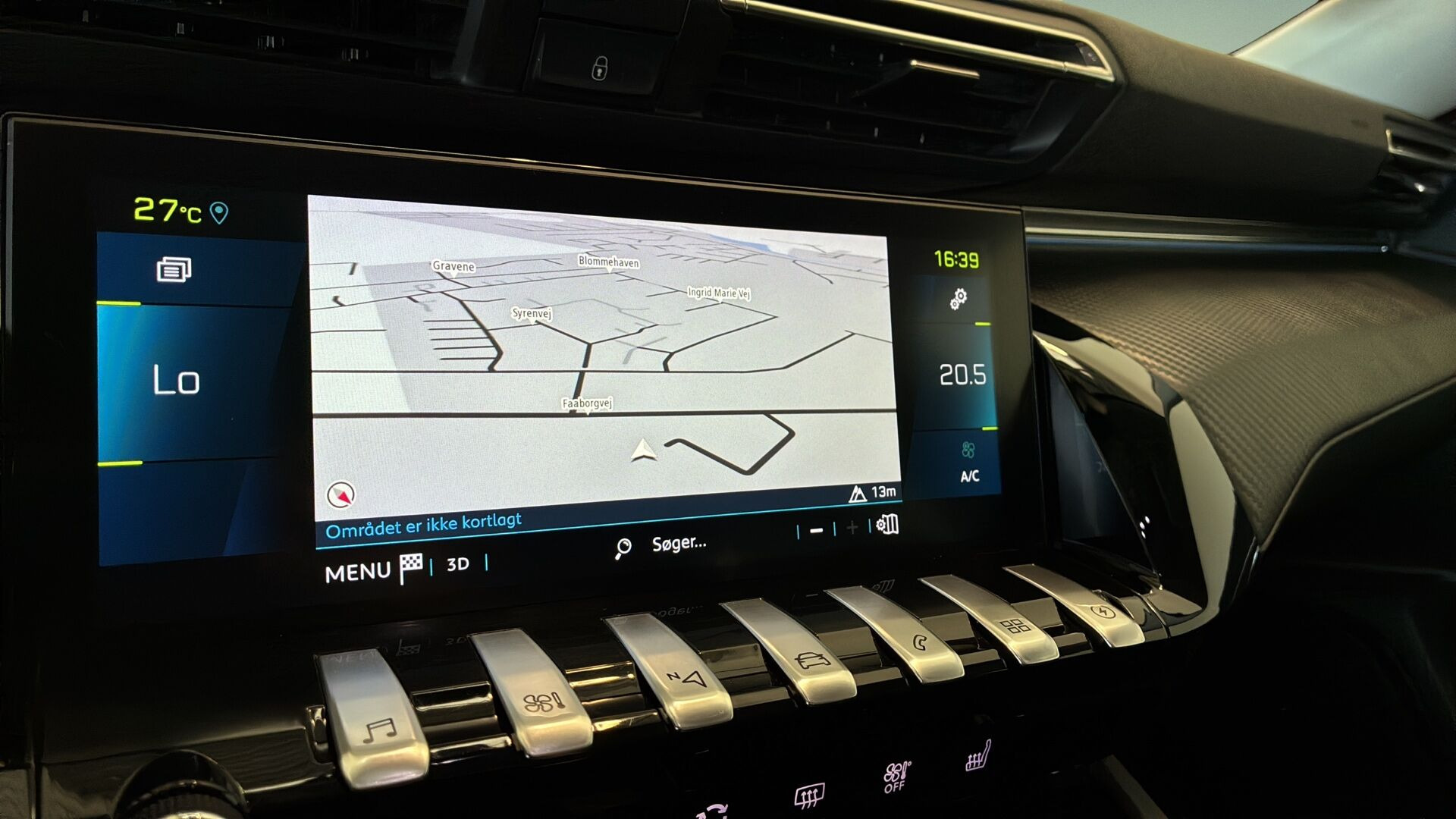 Grå Peugeot 508 fra 2021
