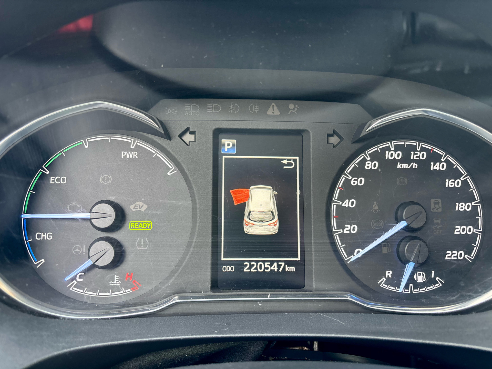 Hvid Toyota Yaris fra 2019