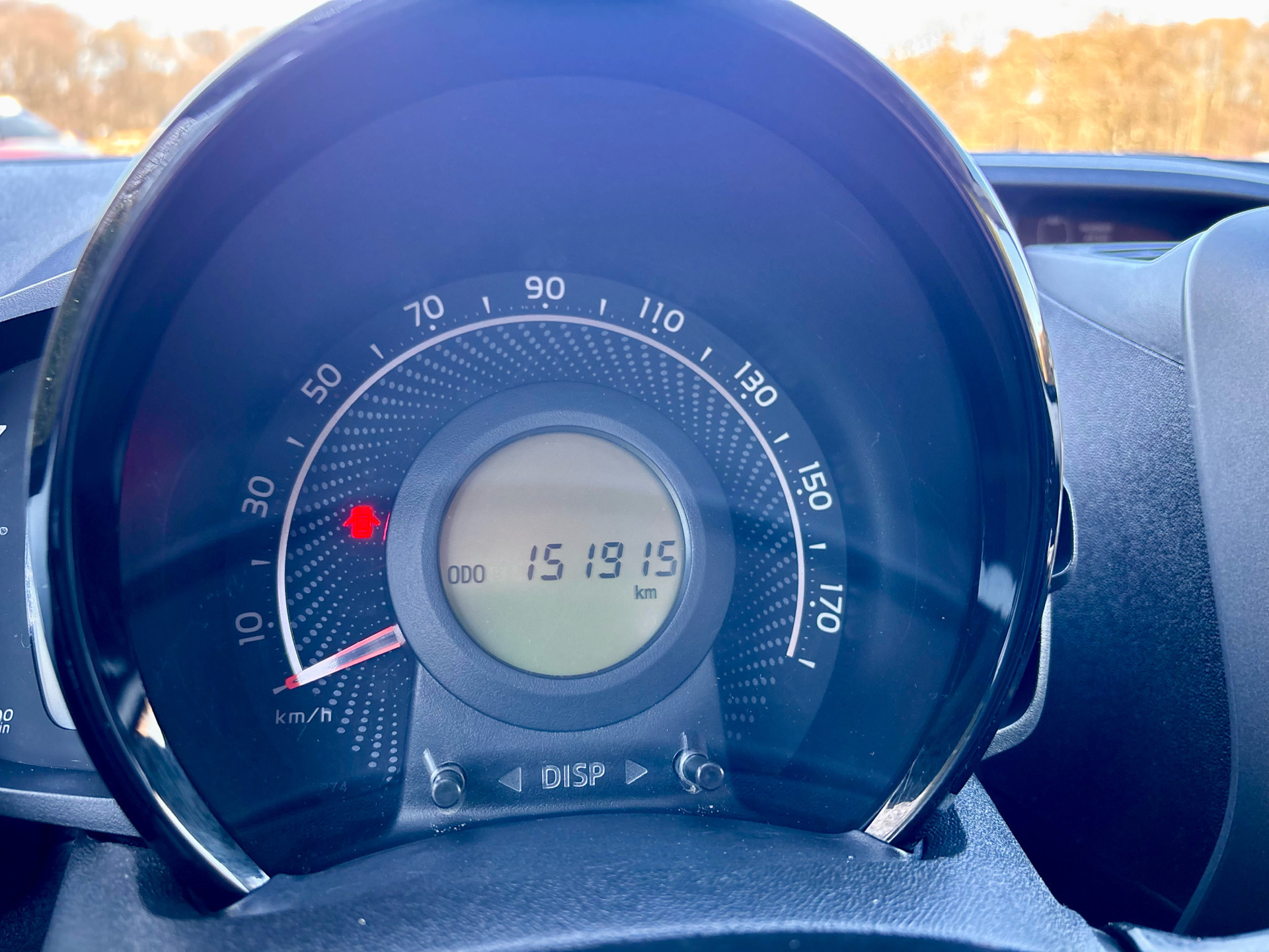 Hvid Toyota Aygo fra 2019
