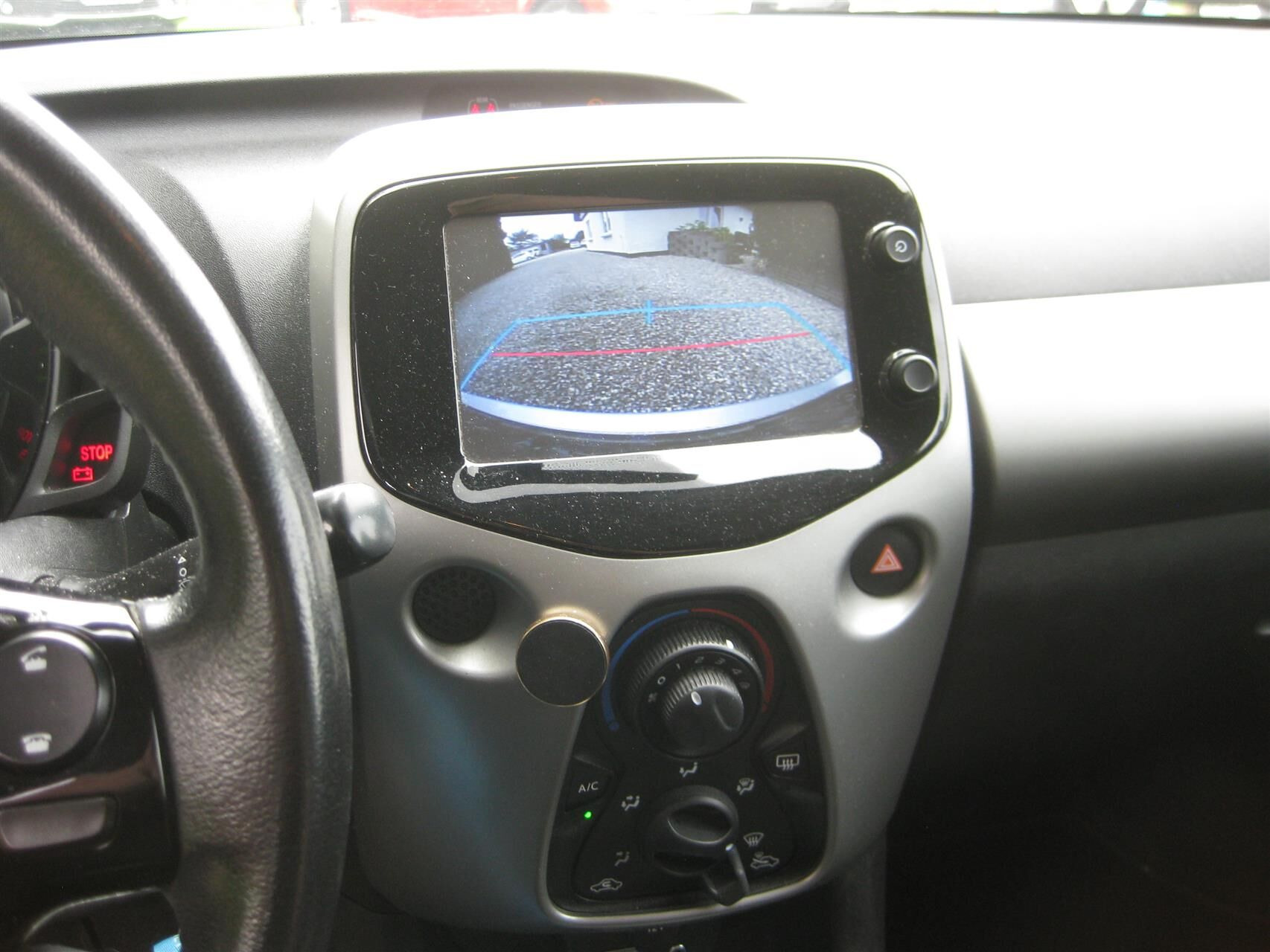 Sort Toyota Aygo fra 2017