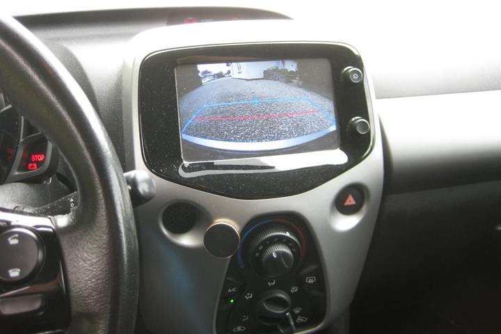 Sort Toyota Aygo fra 2017