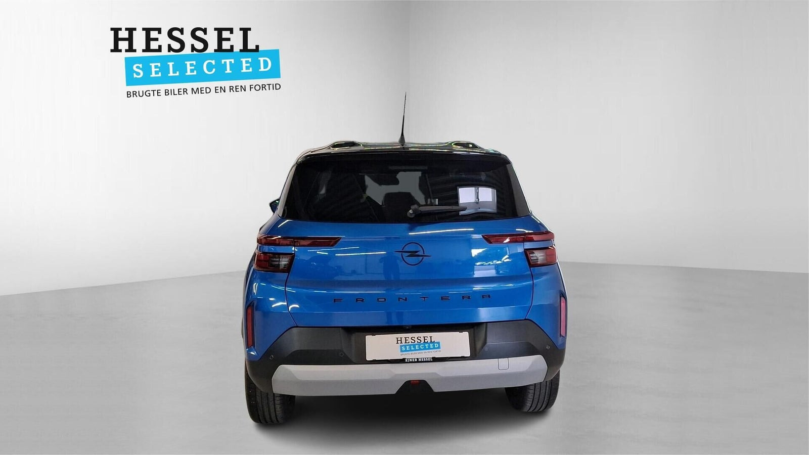 Blå Opel Frontera fra 2025