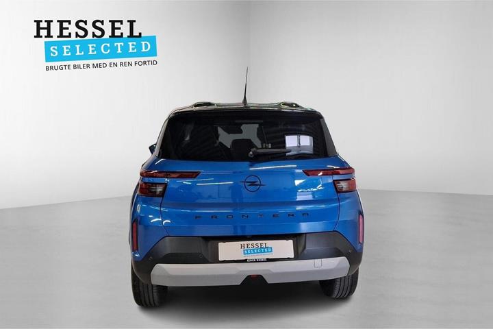 Blå Opel Frontera fra 2025
