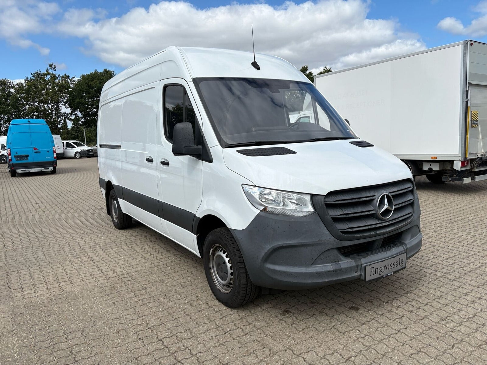 Hvid Mercedes Sprinter 316 fra 2020