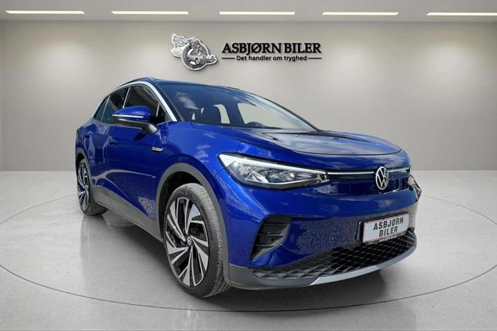 Blå VW ID.4 fra 2023