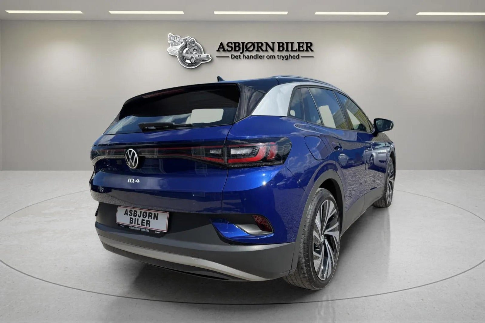 Blå VW ID.4 fra 2023