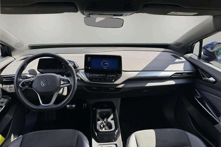 Blå VW ID.4 fra 2023