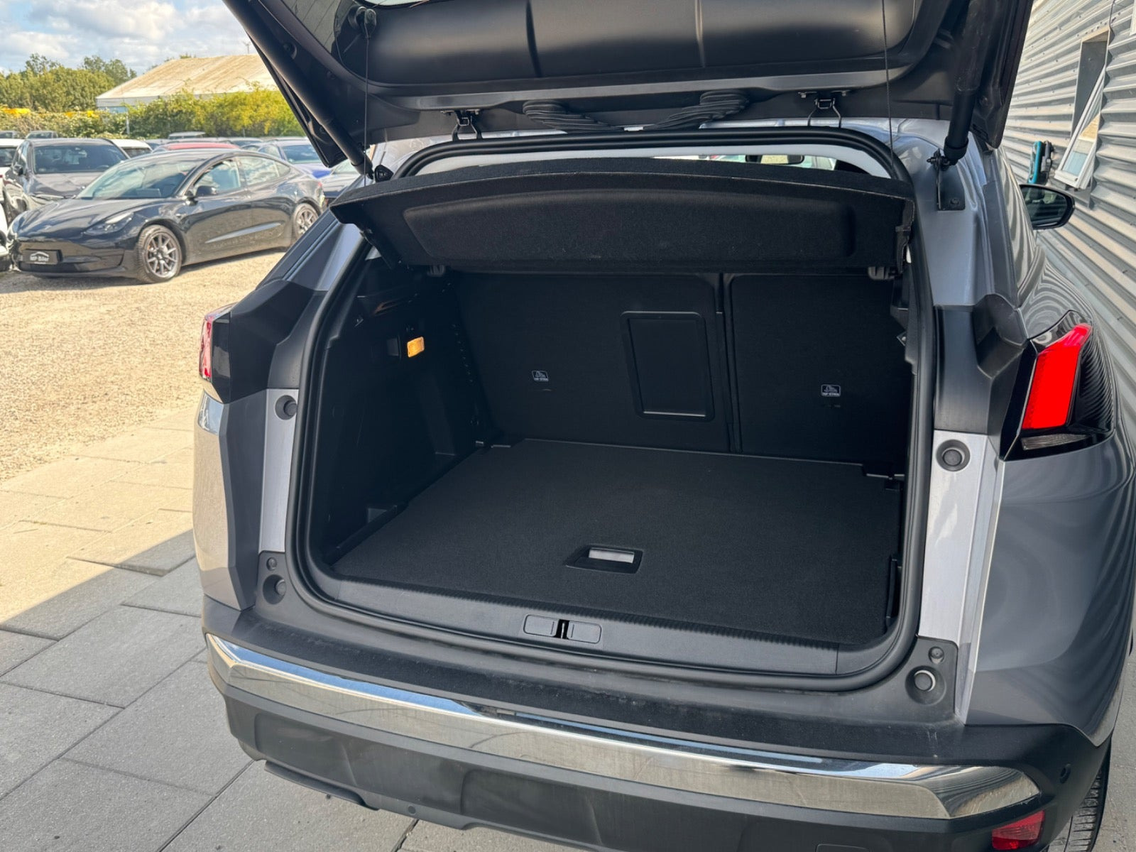 Grå Peugeot 3008 fra 2020