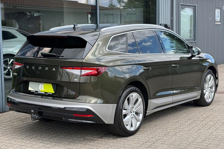 Grøn Skoda Enyaq fra 2025