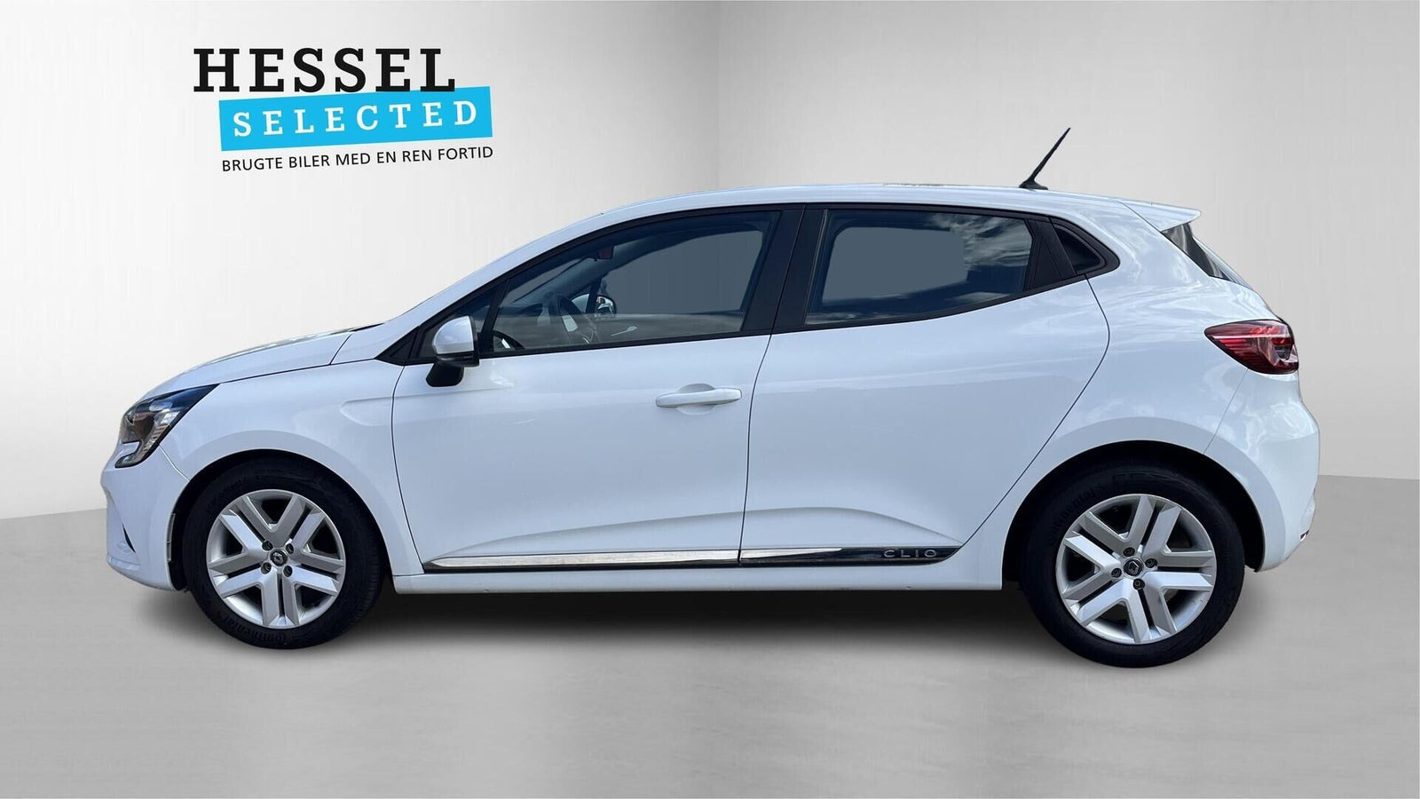 Hvid Renault Clio V fra 2022