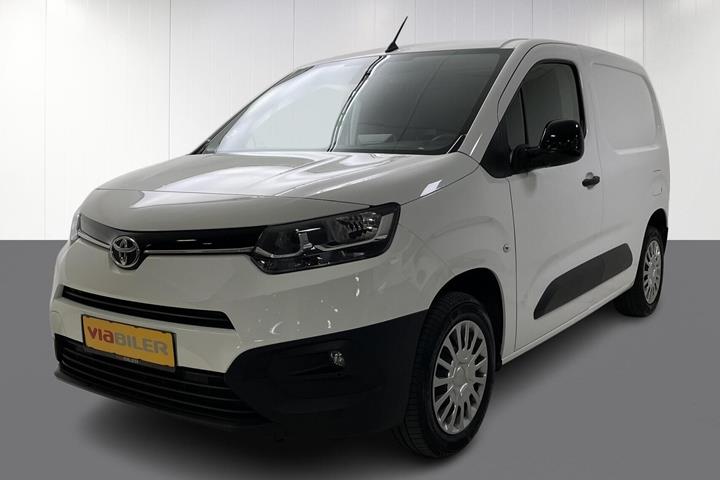 Hvid Toyota ProAce City fra 2025