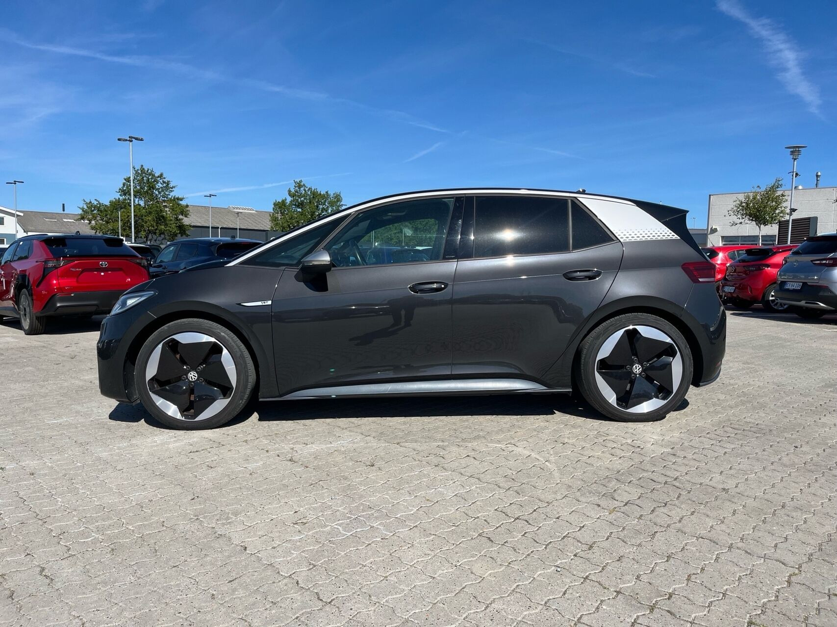Grå VW ID.3 fra 2020