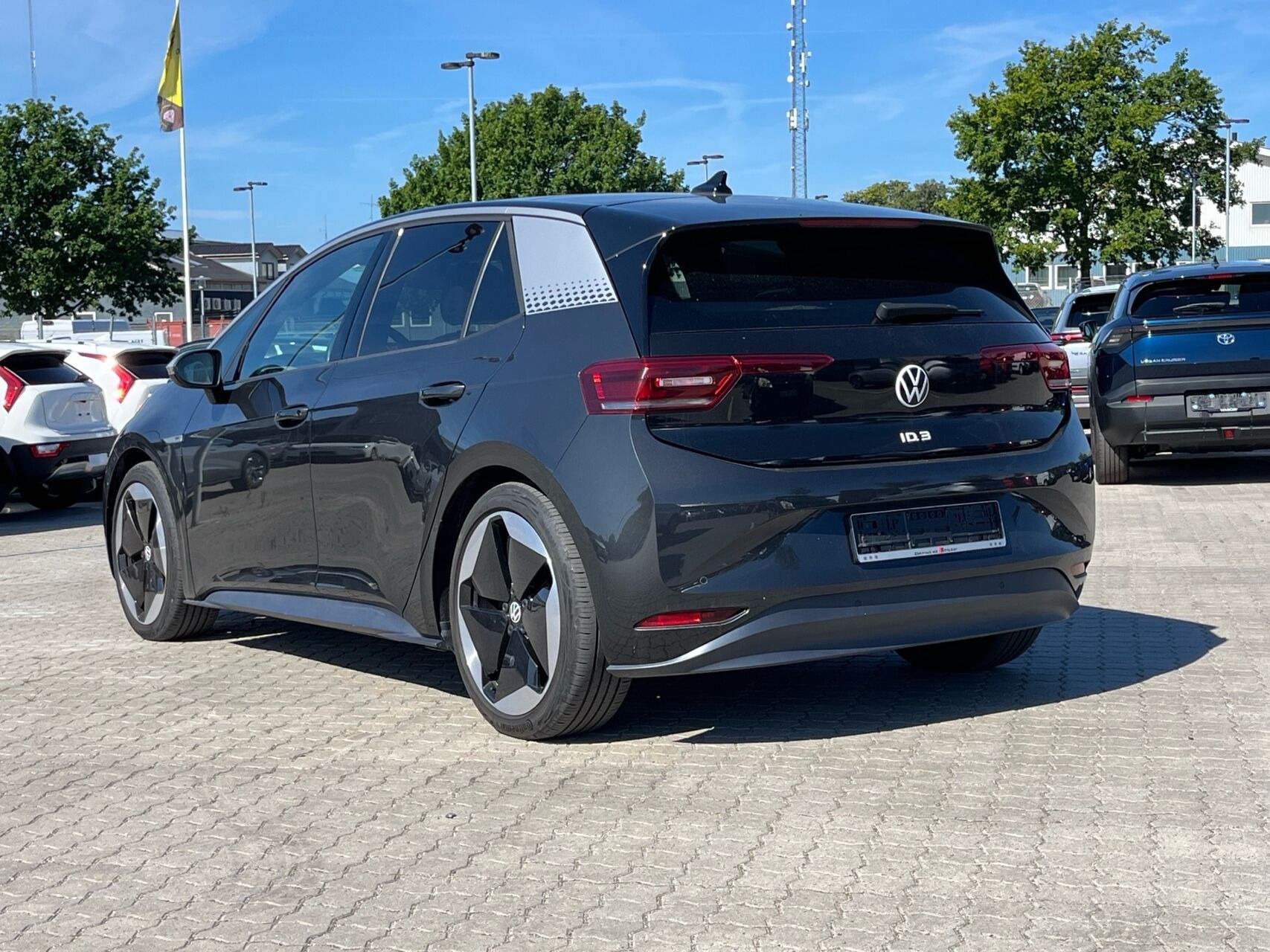 Grå VW ID.3 fra 2020