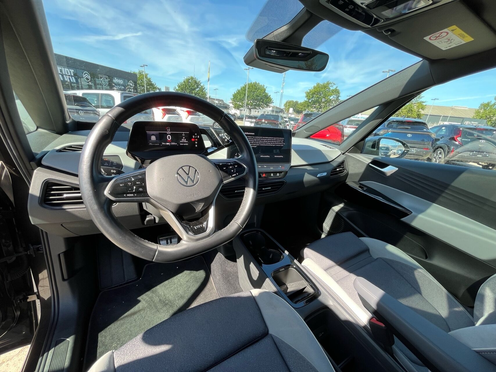 Grå VW ID.3 fra 2020