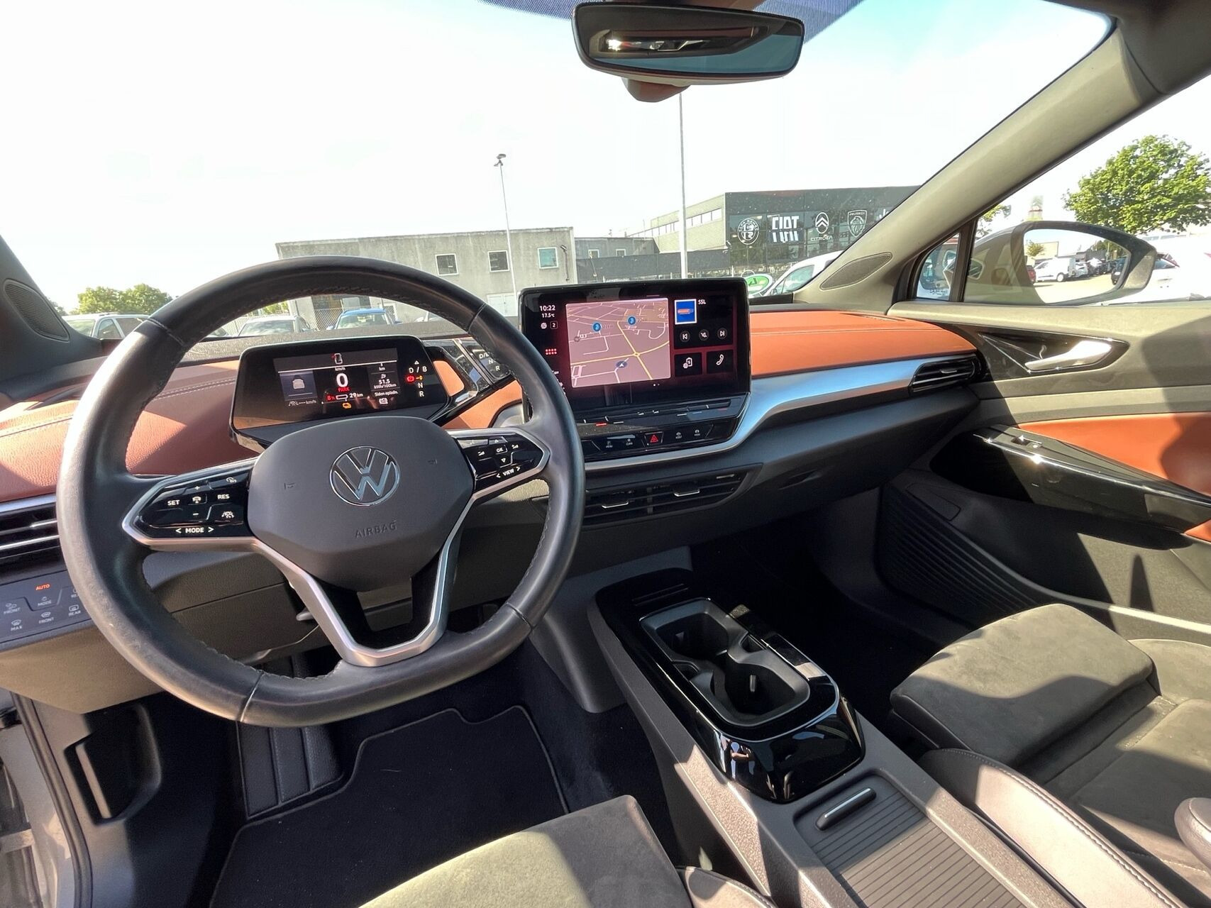 Grå VW ID.4 fra 2021