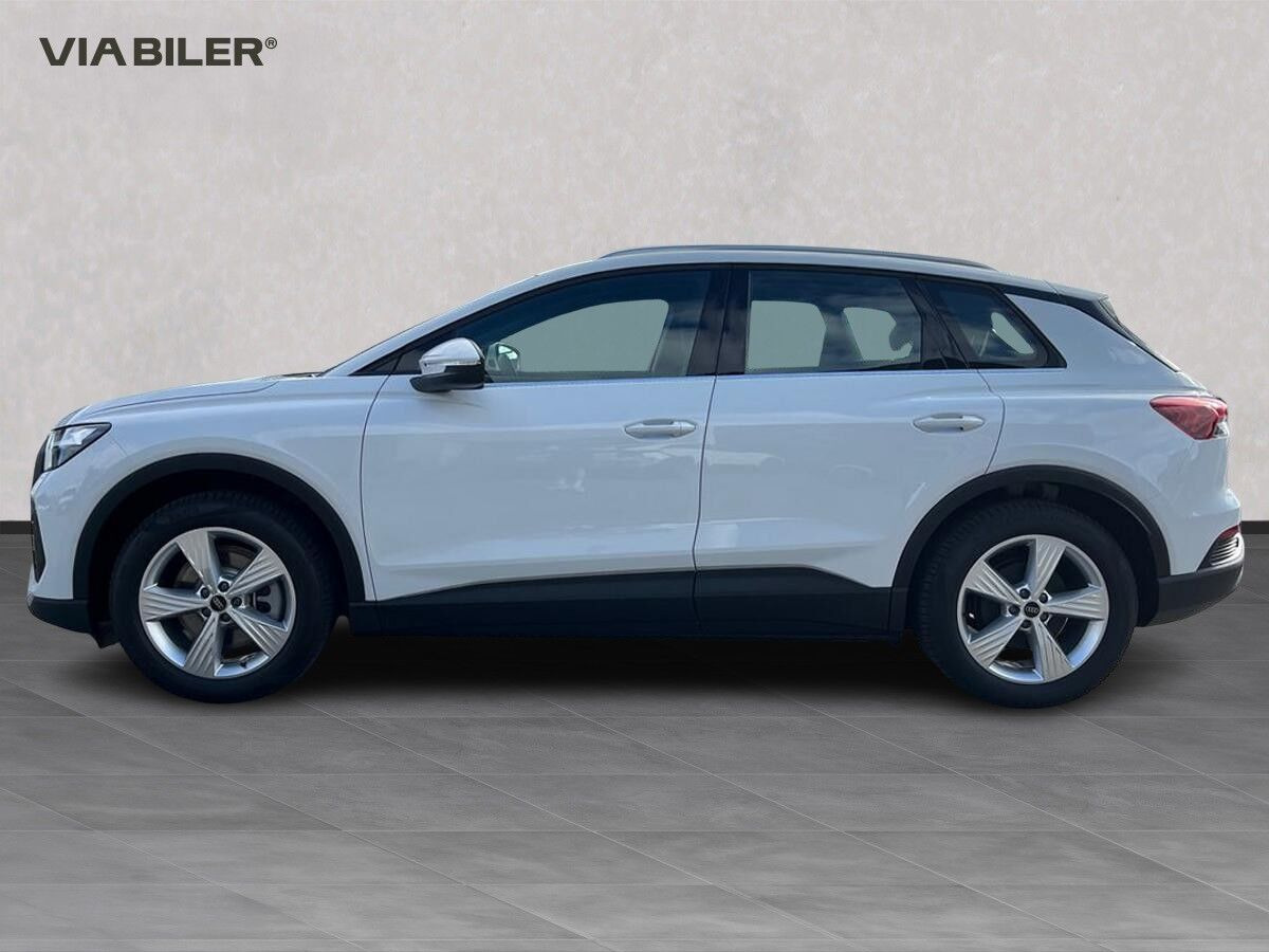 Hvid Audi Q4 fra 2026