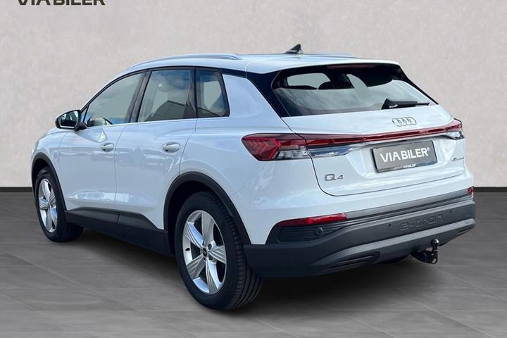 Hvid Audi Q4 fra 2026