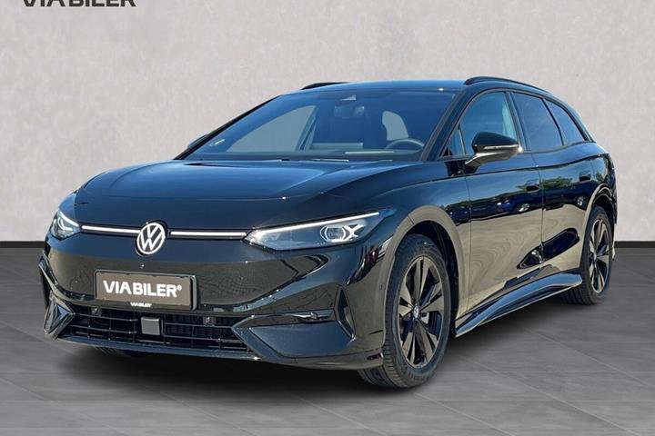 Sort VW ID.7 fra 2026 set udefra