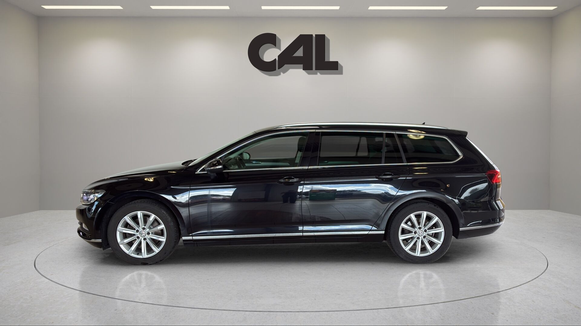 Sort VW Passat fra 2018