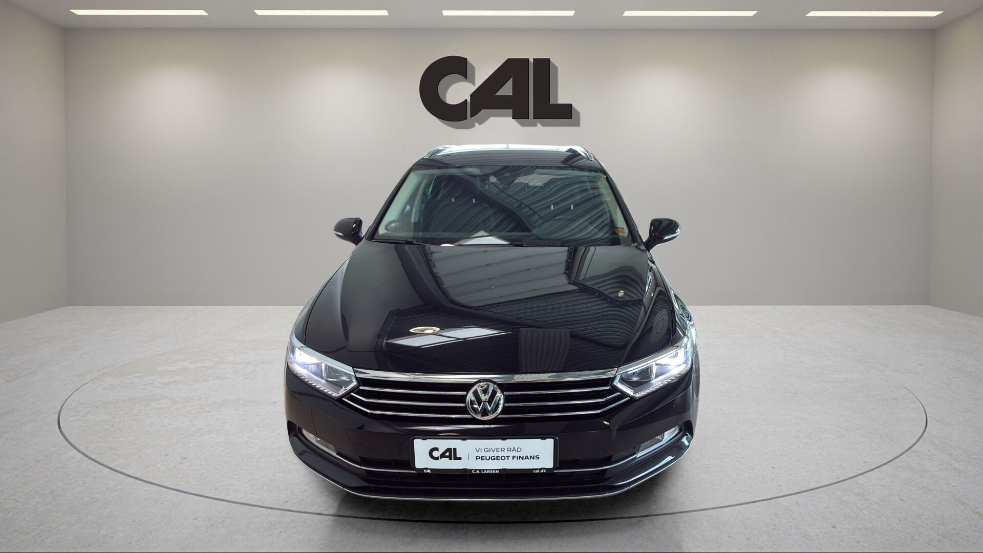 Sort VW Passat fra 2018