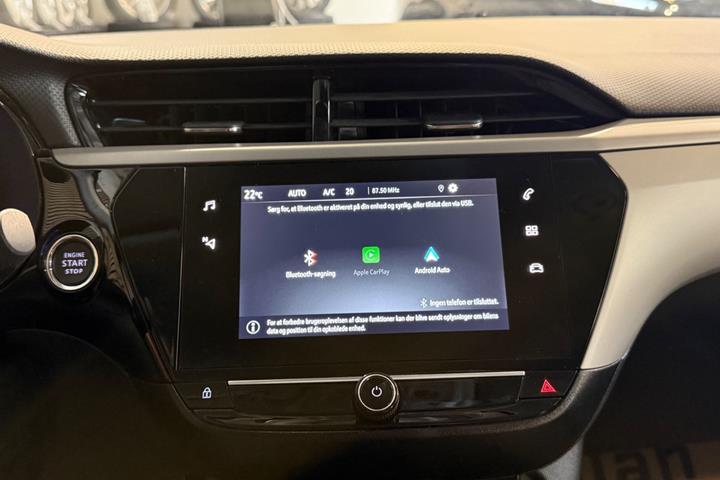 Sort Opel Corsa-e fra 2024