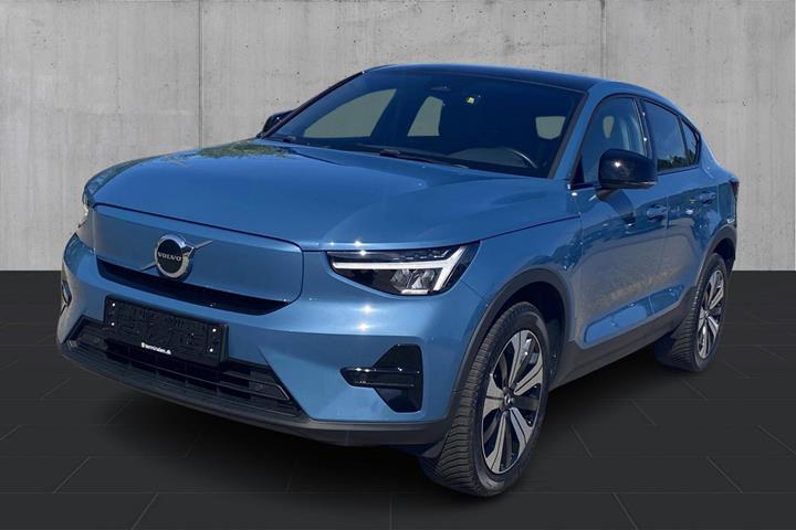 Blå Volvo C40 fra 2023