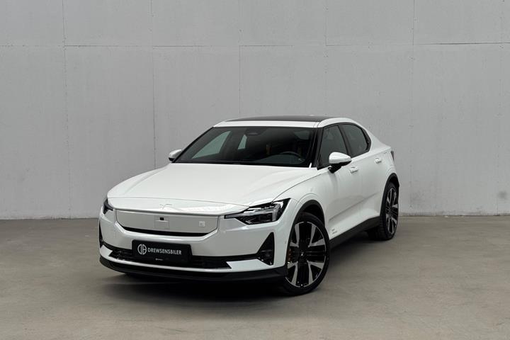 Hvid Polestar 2 fra 2025
