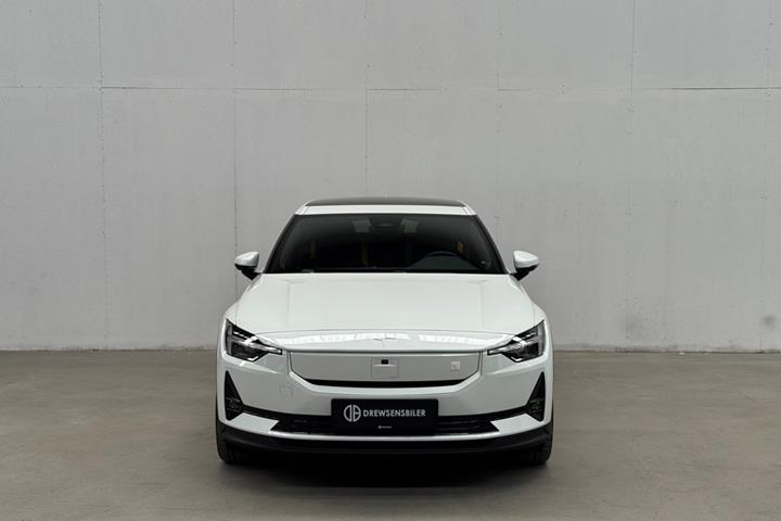 Hvid Polestar 2 fra 2025
