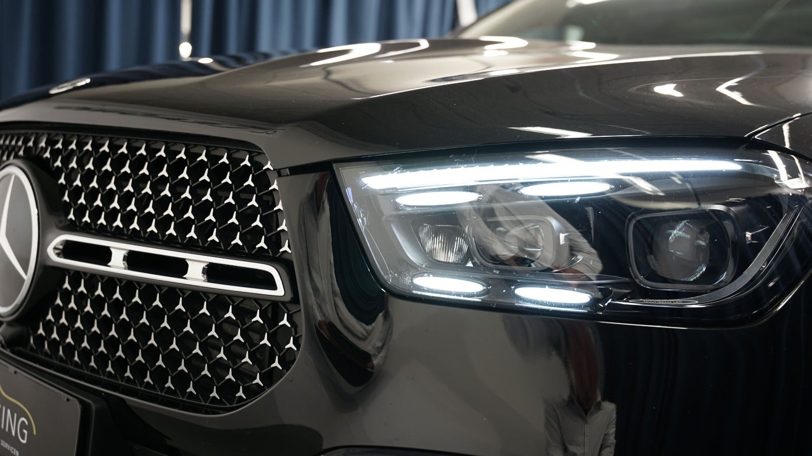 Sort Mercedes GLE350 de fra 2024