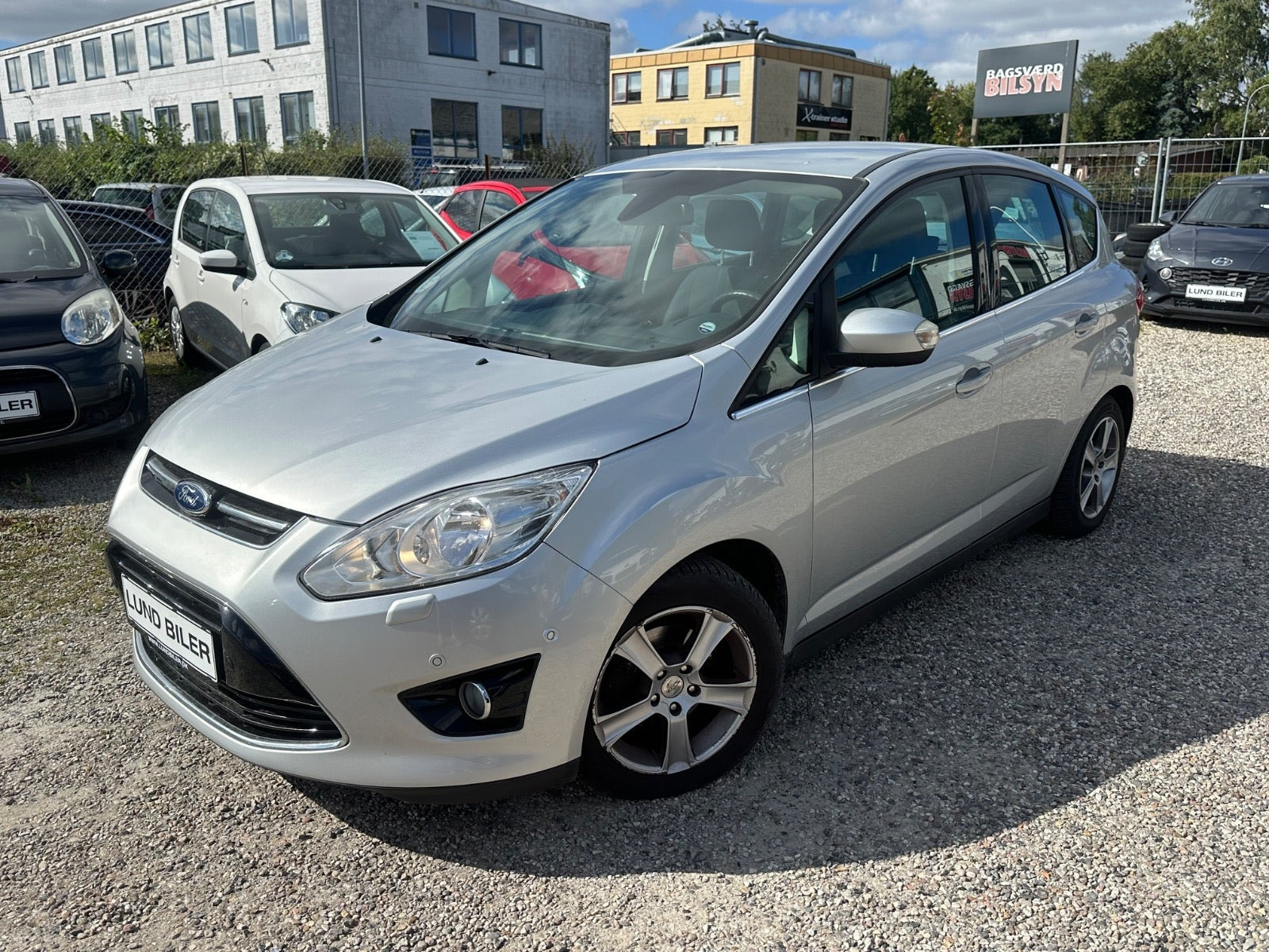 Sølv Ford C-MAX fra 2014