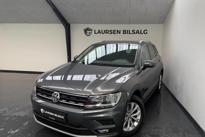 Grå VW Tiguan fra 2019