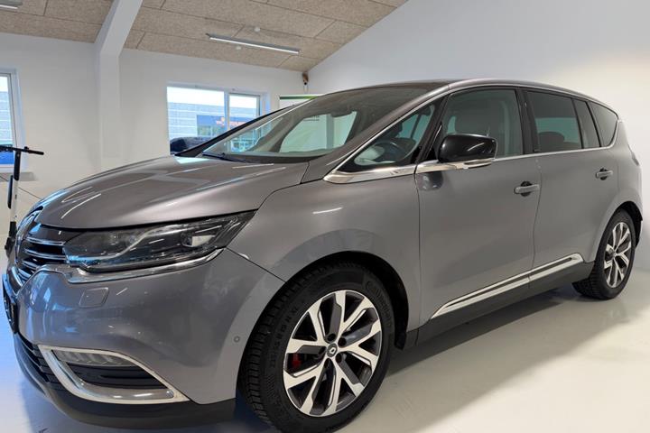 Grå Renault Espace fra 2015