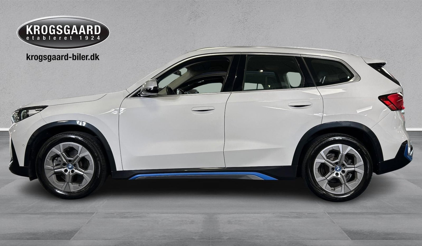 Hvid BMW iX1 fra 2023