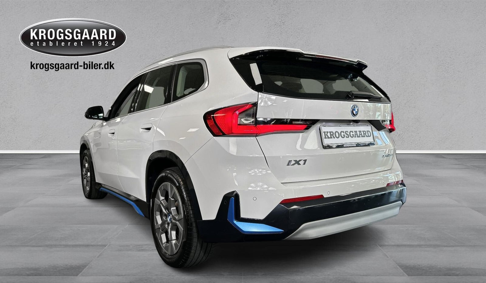 Hvid BMW iX1 fra 2023