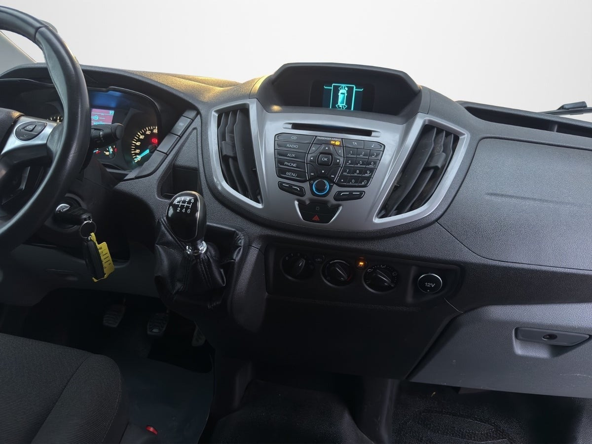 Hvid Ford Transit 350 L2 Van fra 2014