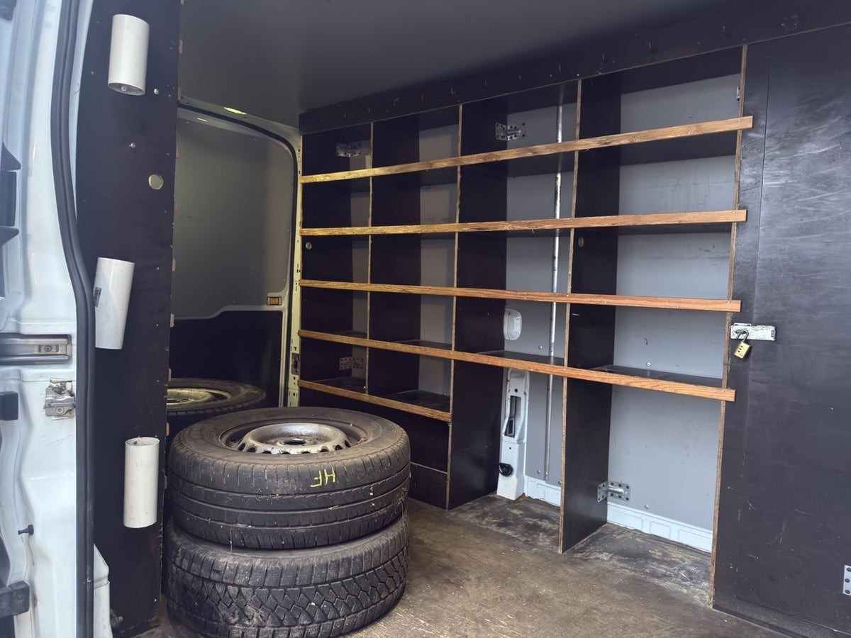 Hvid Ford Transit 350 L2 Van fra 2014