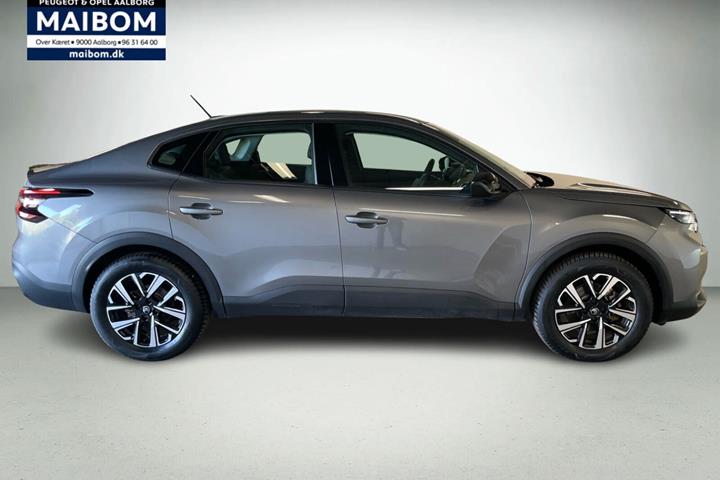 Grå Citroën ë-C4 X fra 2025