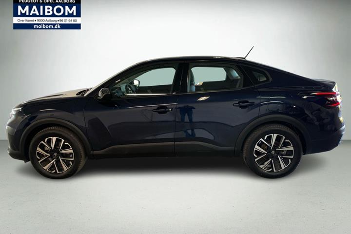 Blå Citroën ë-C4 X fra 2025