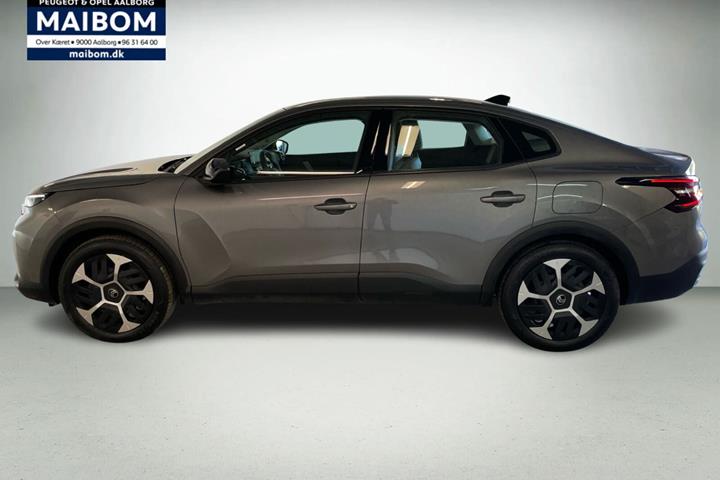 Grå Citroën ë-C4 X fra 2025