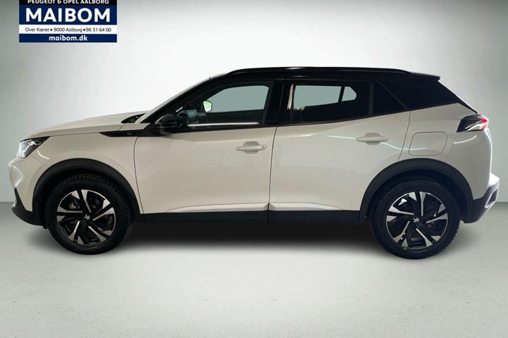 Hvid Peugeot e-2008 fra 2023