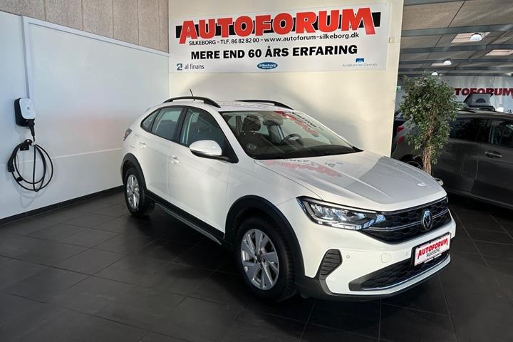 Hvid VW Taigo fra 2022