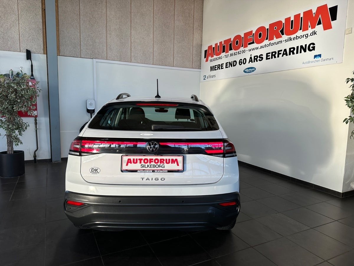 Hvid VW Taigo fra 2022