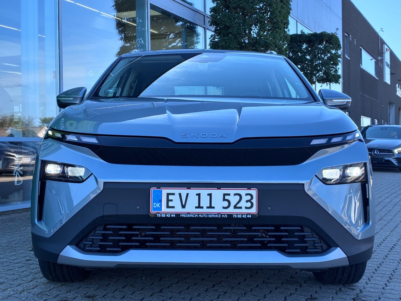 Sølv Skoda Elroq fra 2026